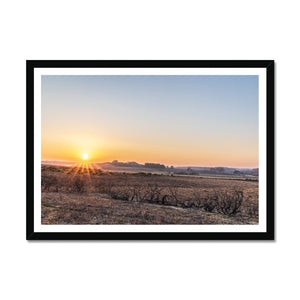 Burnt heath sunset