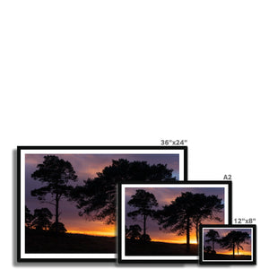 Sunset silhouette