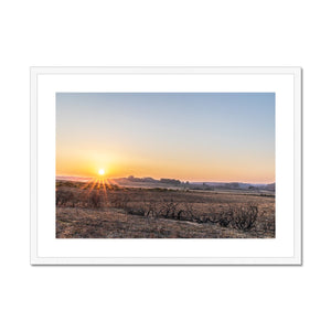 Burnt heath sunset
