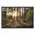 Rhinefield sun Framed Canvas