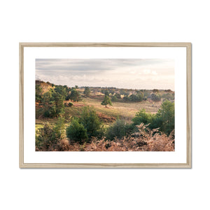 Acres down Framed & Mounted Print