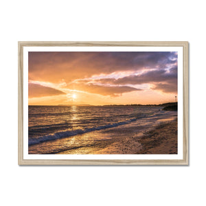 Highcliffe seascape 1 Framed Print