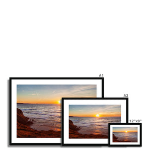 Sunset 4 Framed & Mounted Print