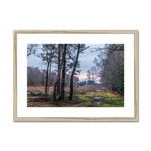 Dusk trail Framed & Mounted Print