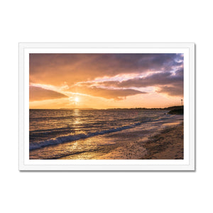 Highcliffe seascape 1 Framed Print