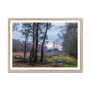 Dusk trail Framed Print