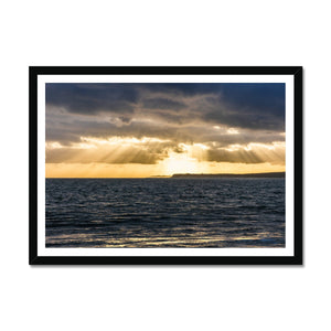 Highcliffe seascape 2 Framed Print