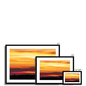 Sunset 7 Framed & Mounted Print