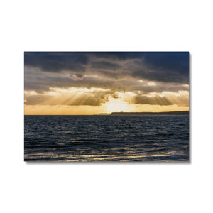 Highcliffe seascape 2 Canvas