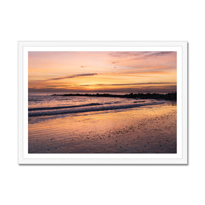 Barton on sea 3 Framed Print