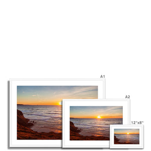 Sunset 4 Framed & Mounted Print