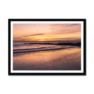 Barton on sea 3 Framed Print