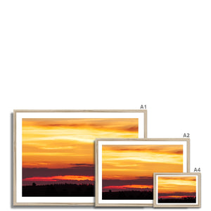 Sunset 7 Framed Print