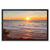 Sunset 4 Framed Canvas