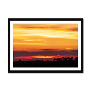 Sunset 7 Framed Print