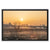 Sun reeds Framed Canvas