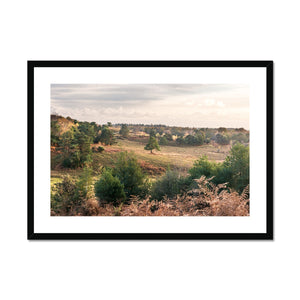 Acres down Framed & Mounted Print